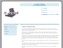 Tablet Screenshot of demo.elensorder.com